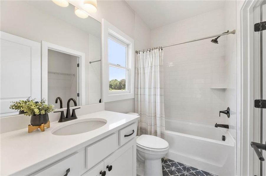 Furnished interior view inside a new home in The Tillery, Marietta (Image 30).