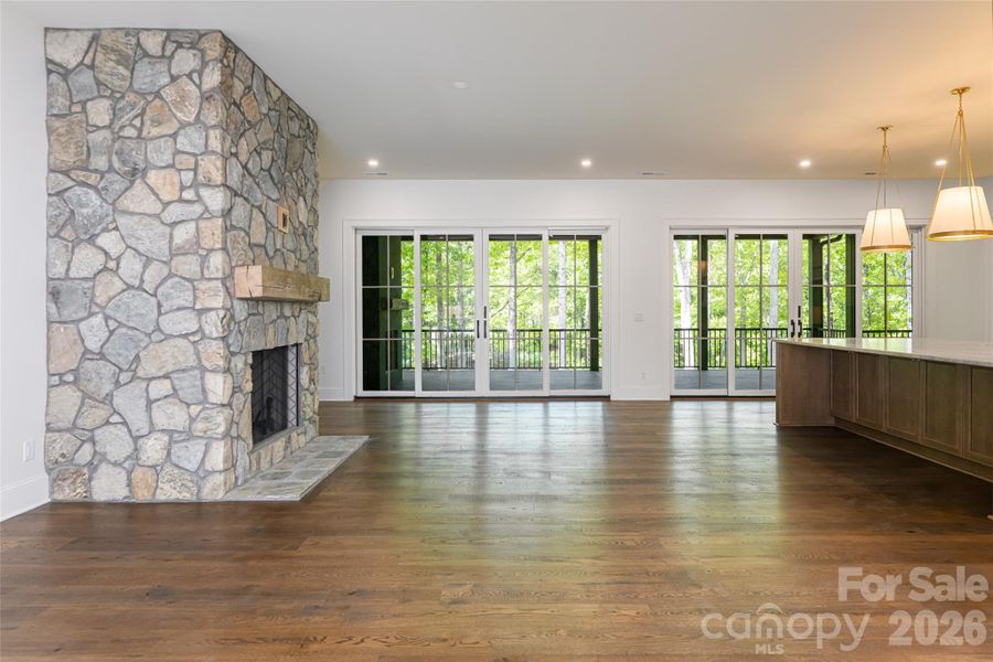 Living Room + Kitchen