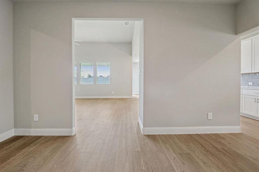 Photo is not of the actual home, but is an inspirational photo of builder’s model home and may depict options, furnishings, and/or decorator features that are not included.