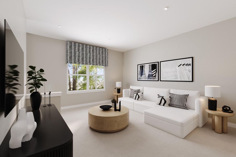 Furnished interior view inside a new home in Cainhoy Preserve, Huger (Image 5).