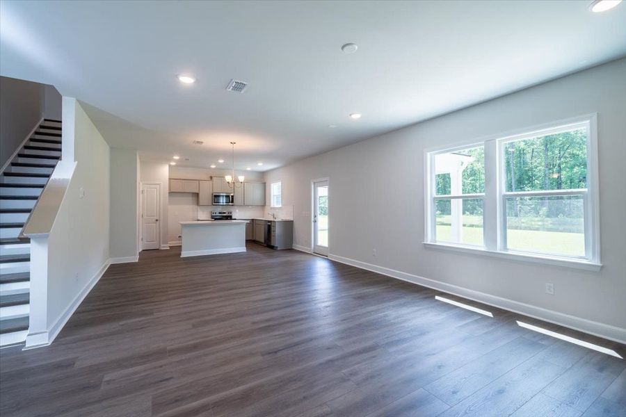 A cozy Gathering Room offers space for everyone. A cozy Gathering Room offers space for everyone.