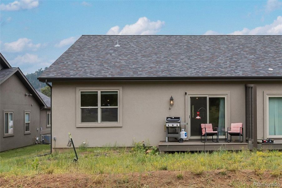 Front exterior of a new home in , Woodland Park, CO, highlighting curb appeal (Image 19). Front exterior of a new home in , Woodland Park, CO, highlighting curb appeal (Image 19).