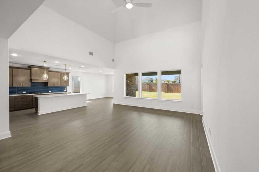 Spacious, unfurnished interior of a new home in Inspiration Collection at View at the Reserve, Mansfield (Image 14).