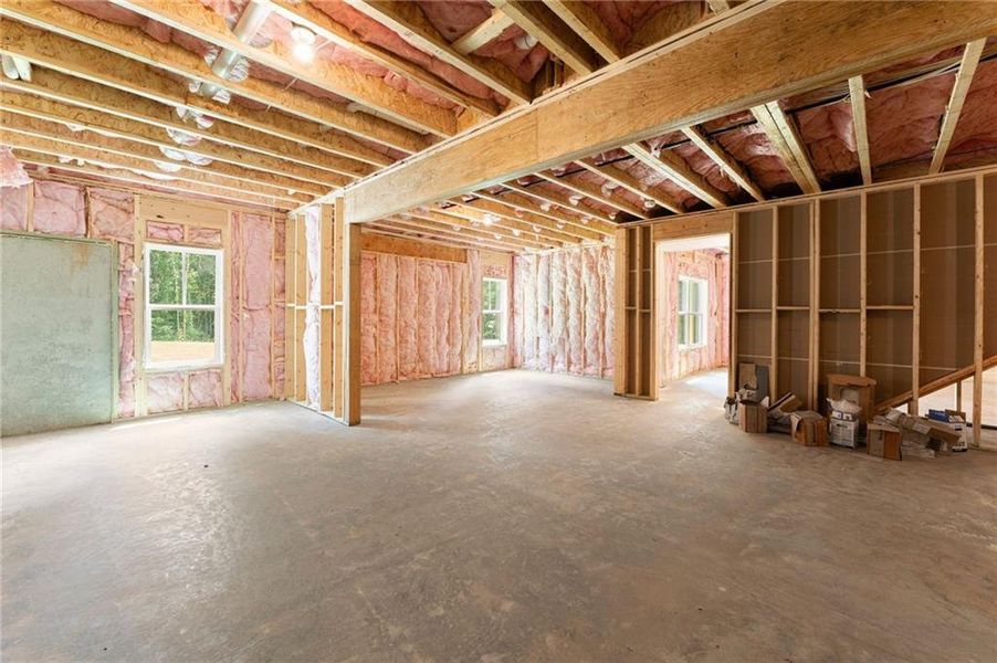 In-progress construction of a new home in , Commerce, GA (Image 66). In-progress construction of a new home in , Commerce, GA (Image 66).