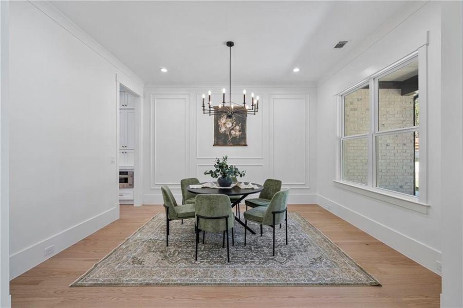 Furnished interior view inside a new home in , Lawrenceville (Image 17).