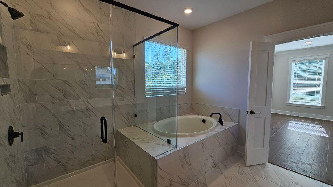 Furnished interior view inside a new home in The Enclave at French Quarter Creek, Huger (Image 2).