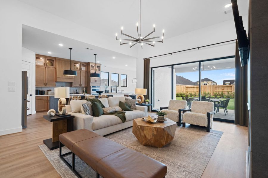 Representative furnished interior of a home built from the Riverwalk by HistoryMaker Homes in Attwater 65s - Signature, Waller (Image 10). Representative furnished interior of a home built from the Riverwalk by HistoryMaker Homes in Attwater 65s - Signature, Waller (Image 10).