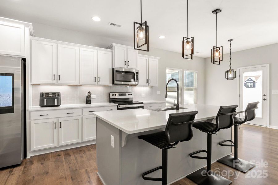 Furnished interior view inside a new home in , York (Image 9). Furnished interior view inside a new home in , York (Image 9).