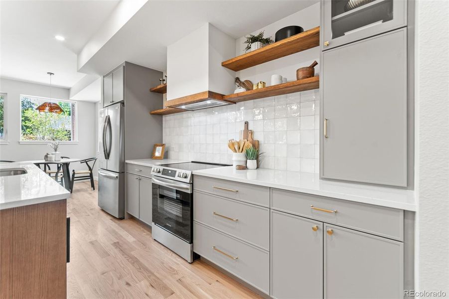 Furnished interior view inside a new home in , Denver (Image 35).