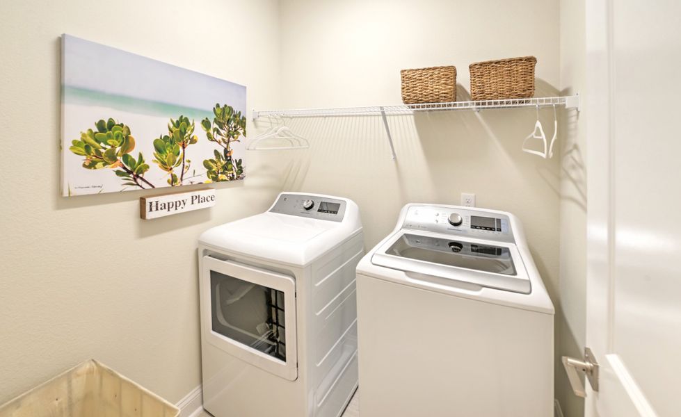 Representative furnished interior of a home built from the Castillo - C - Townhome Series by ICI Homes in West End at Town Center, Ponte Vedra (Image 6).