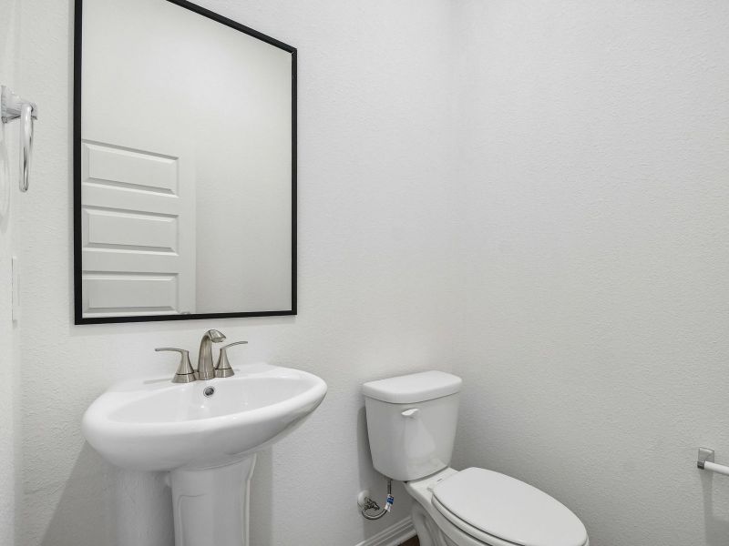 Furnished interior view inside a new home in Opal Meadows, Kyle (Image 7).