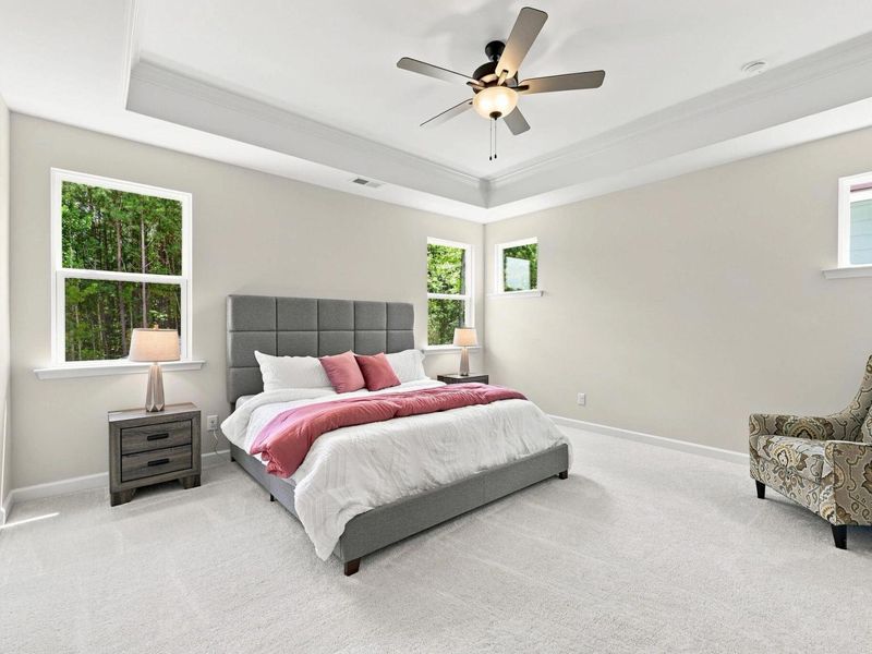 Furnished interior view inside a new home in Forestville Yard, Knightdale (Image 6).