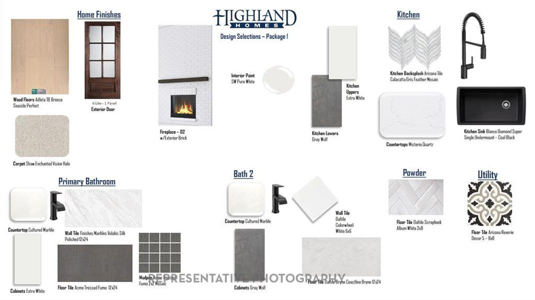 View of marketing collateral with multiple images View of marketing collateral with multiple images