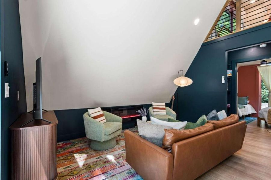 Furnished interior view inside a new home in , Blue Ridge (Image 15).