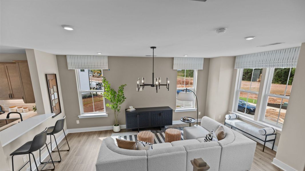 The Landon by DRB Homes in Greenway Overlook Charlotte NC The Landon by DRB Homes in Greenway Overlook Charlotte NC