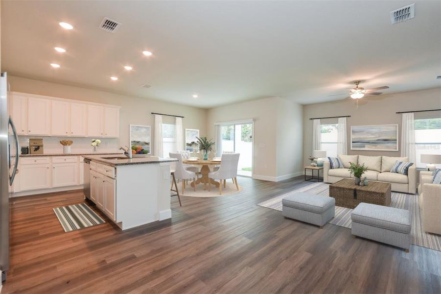 Furnished interior view inside a new home in , North Port (Image 18).
