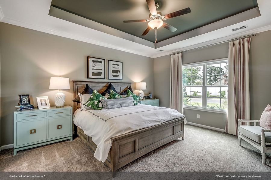 Furnished interior view inside a new home in Fairview Falls, Chesnee (Image 8).