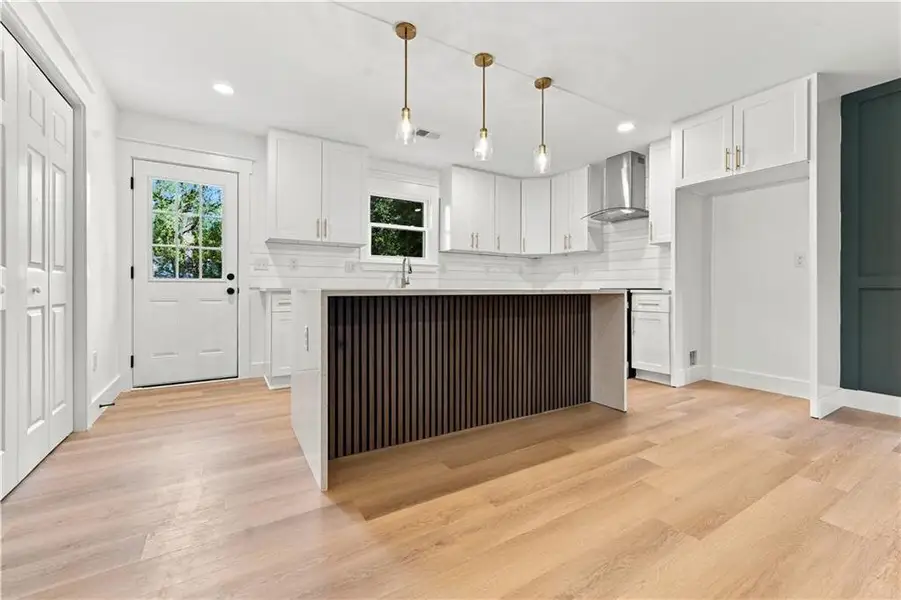 Furnished interior view inside a new home in , Marietta (Image 5).