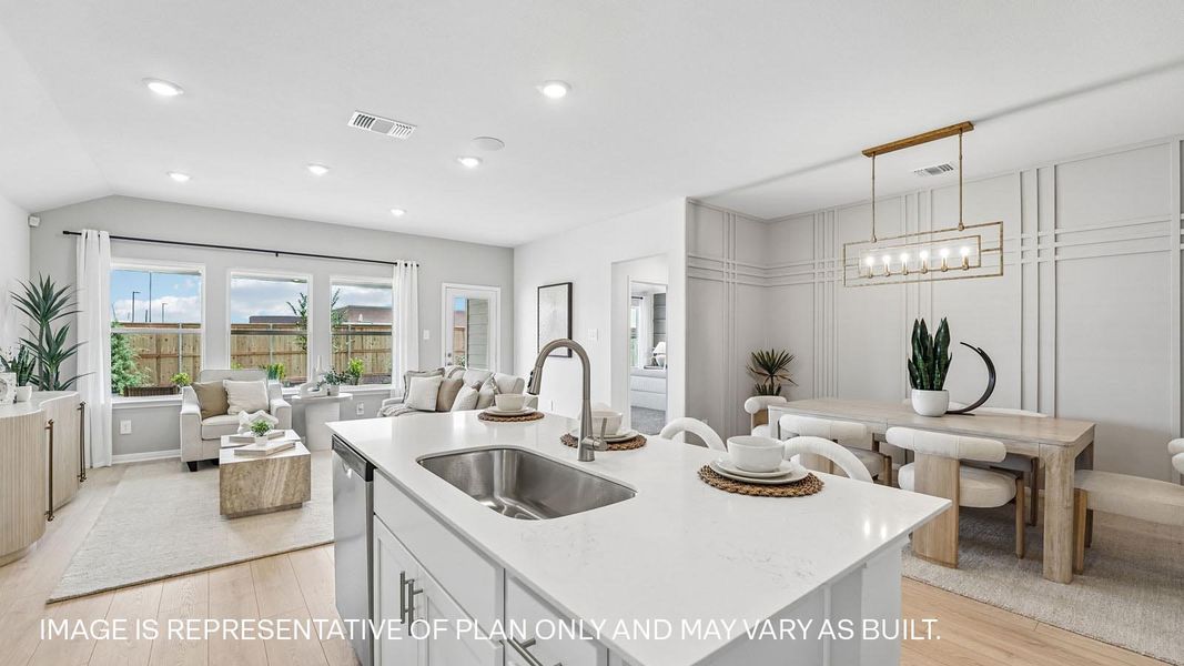 Furnished interior view inside a new home in Briarwood, Elgin (Image 7).