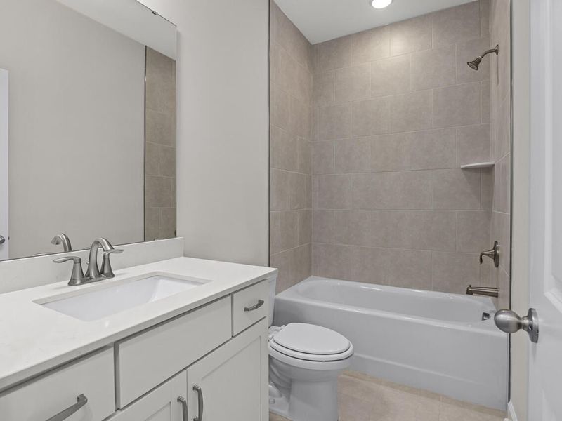 Furnished interior view inside a new home in Sage on North Main, Wake Forest (Image 4). Furnished interior view inside a new home in Sage on North Main, Wake Forest (Image 4).