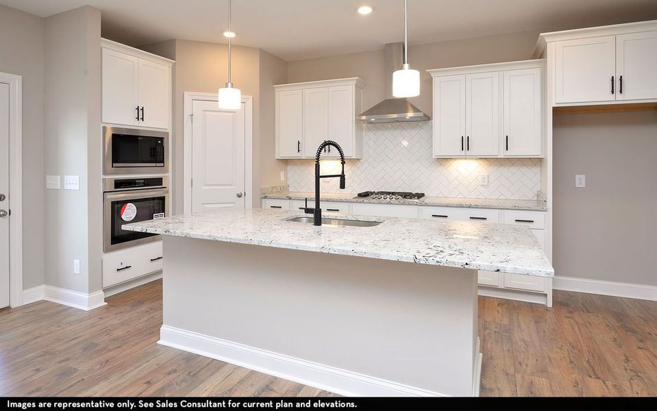 Furnished interior view inside a new home in The Retreat at Norman Farm, Hendersonville (Image 5).