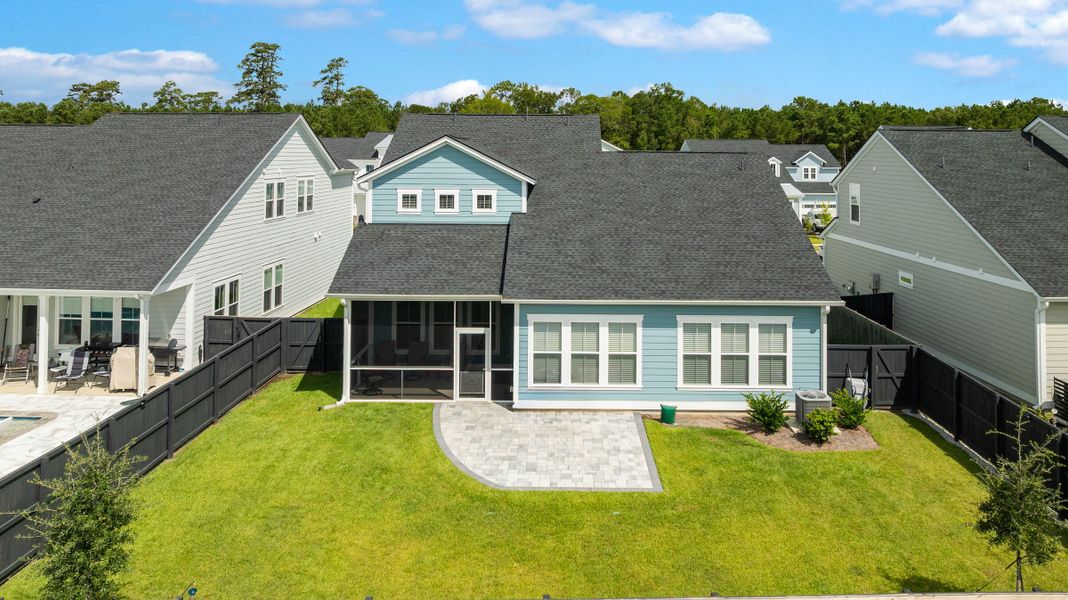 Front exterior of a new home in Carnes Crossroads, Summerville, SC, highlighting curb appeal (Image 25). Front exterior of a new home in Carnes Crossroads, Summerville, SC, highlighting curb appeal (Image 25).