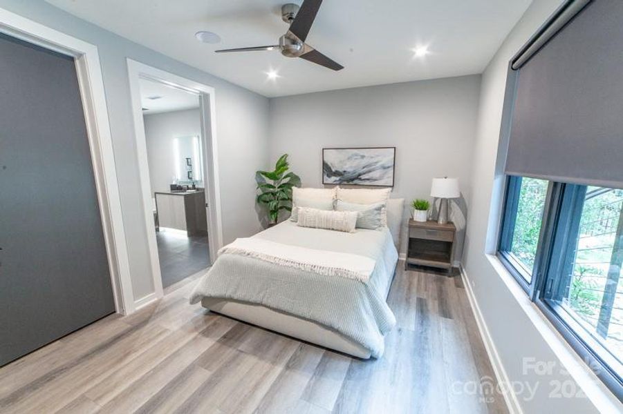 Furnished interior view inside a new home in , Belmont (Image 16).
