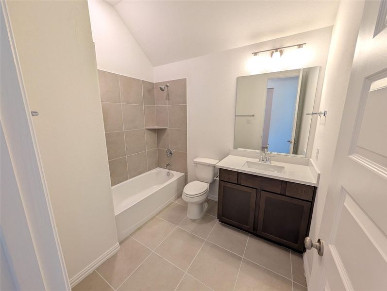 Furnished interior view inside a new home in Southern Pointe, College Station (Image 5).