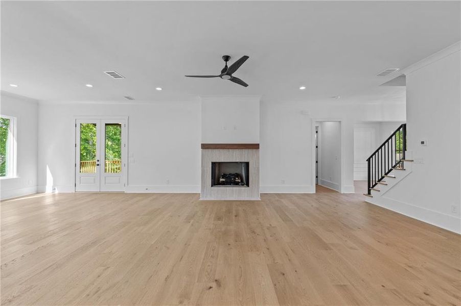 Spacious, unfurnished interior of a new home in , Buford (Image 34).