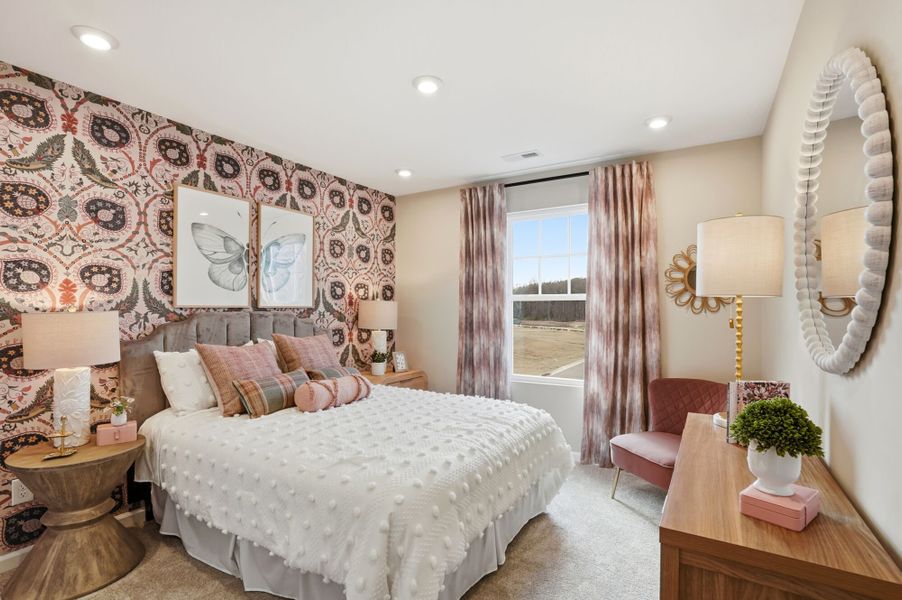 Sequoia Model upstairs bedroom