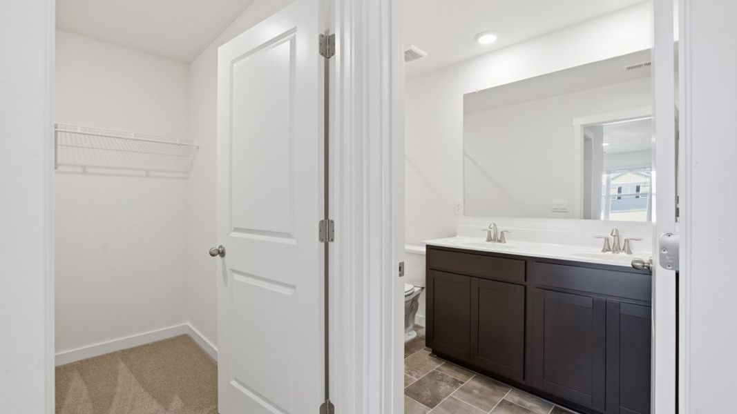Representative furnished interior of a home built from the Glendale-Basement by D.R. Horton in Belhaven, Knoxville (Image 10).