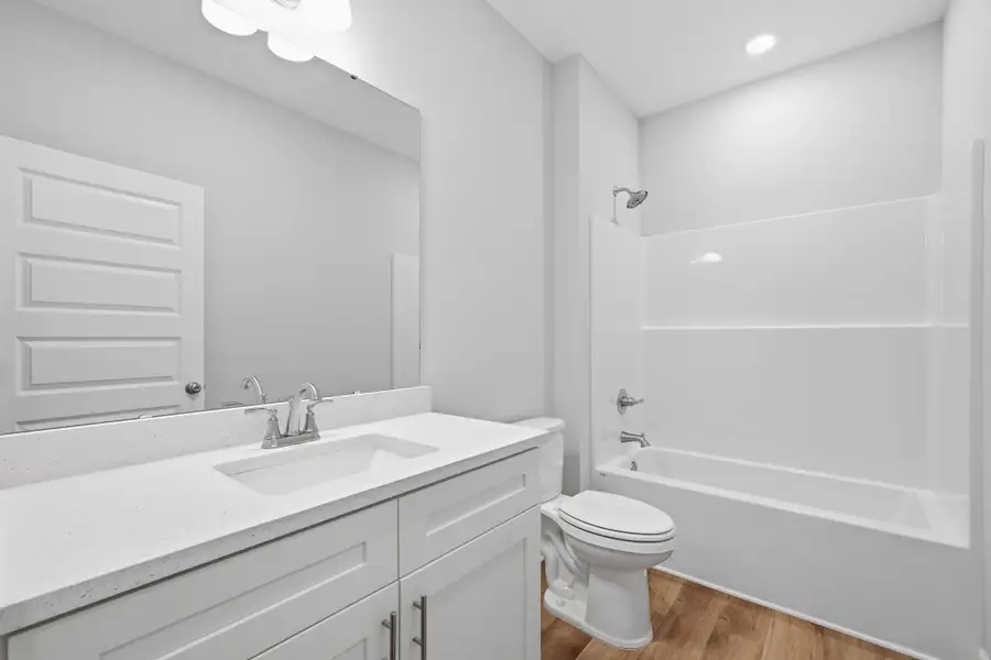 Furnished interior view inside a new home in Live Oak Cottages, Freeport (Image 10).