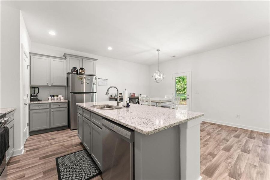 Furnished interior view inside a new home in Ellington Farms, Statham (Image 35).