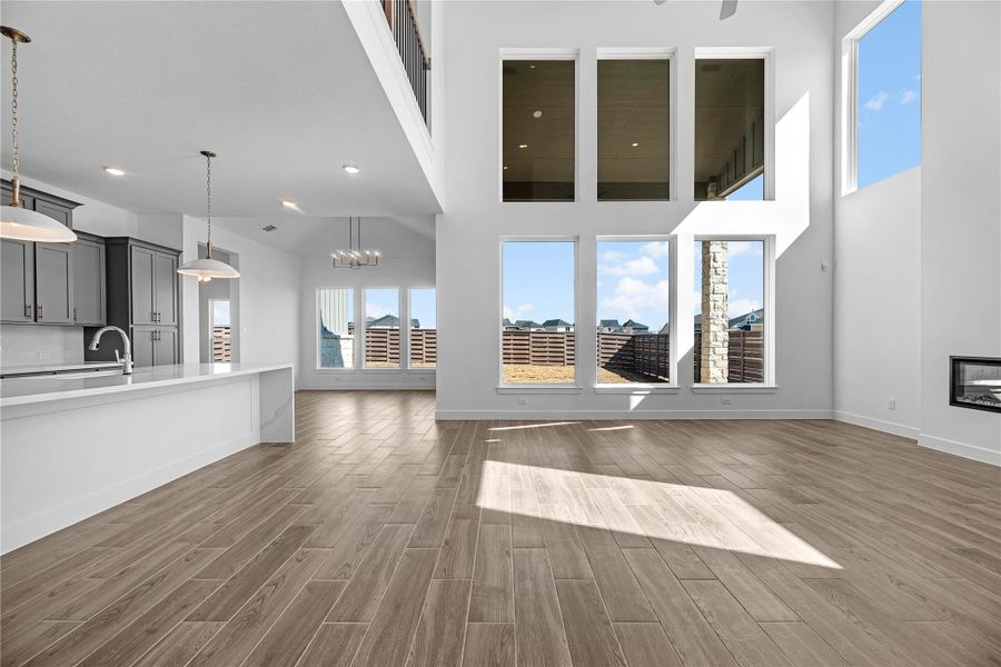 Spacious, unfurnished interior of a new home in Austin Point, Richmond (Image 15).