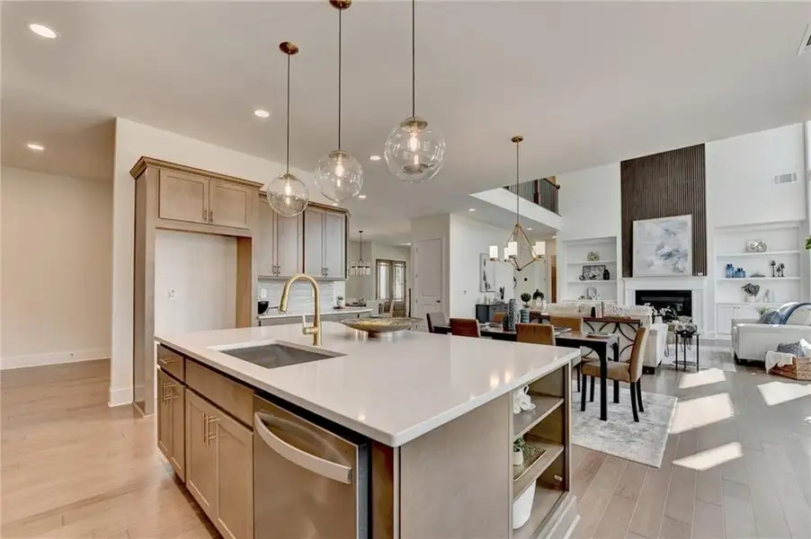 Furnished interior view inside a new home in , Cumming (Image 35).