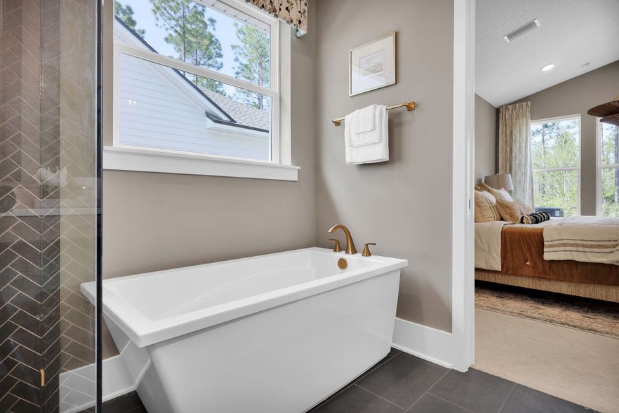 Representative furnished interior of a home built from the The Cypress by Providence Homes (Florida) in Reflections at Nocatee, Nocatee (Image 58).