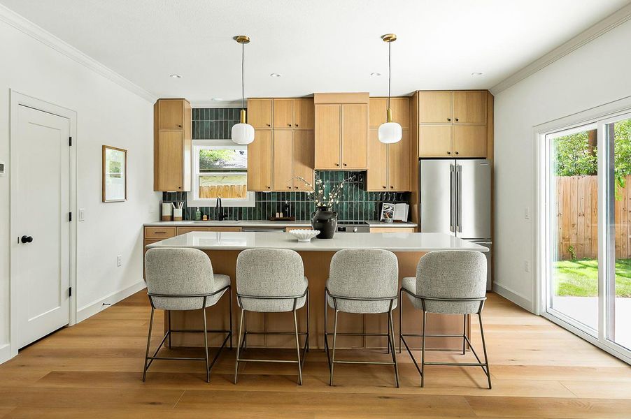 Center Island in the Kitchen