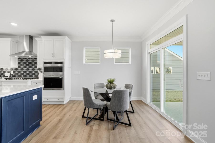 Furnished interior view inside a new home in The Meadows at Laurelbrook, Sherrills Ford (Image 31).