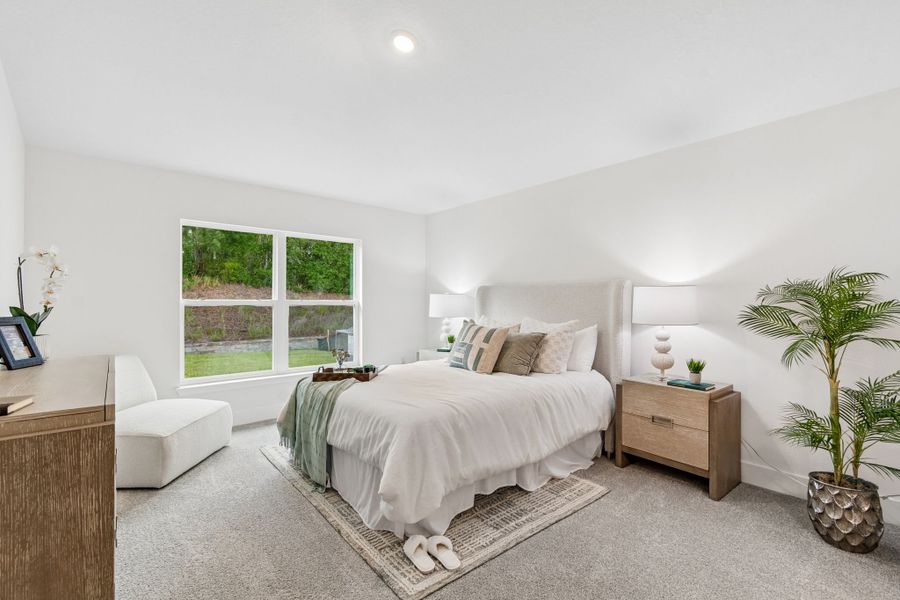 Furnished interior view inside a new home in Abbey Glen, Dade City (Image 19).