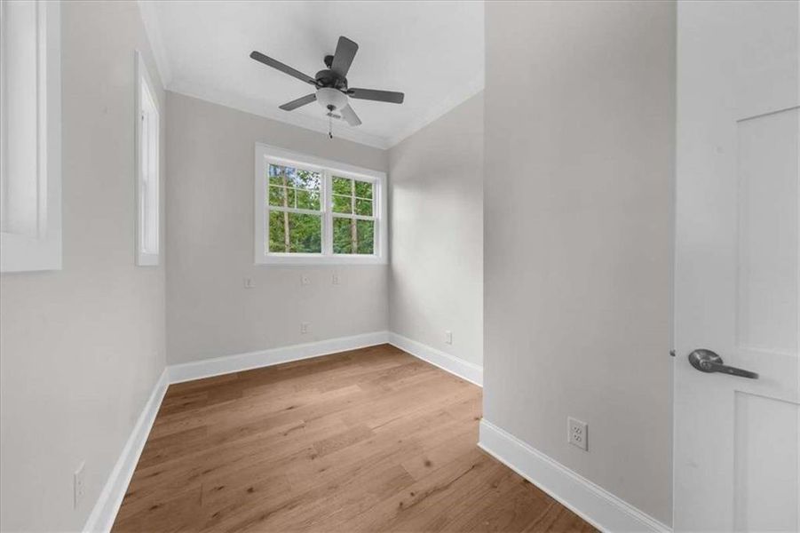 Spacious, unfurnished interior of a new home in , Cornelia (Image 24).