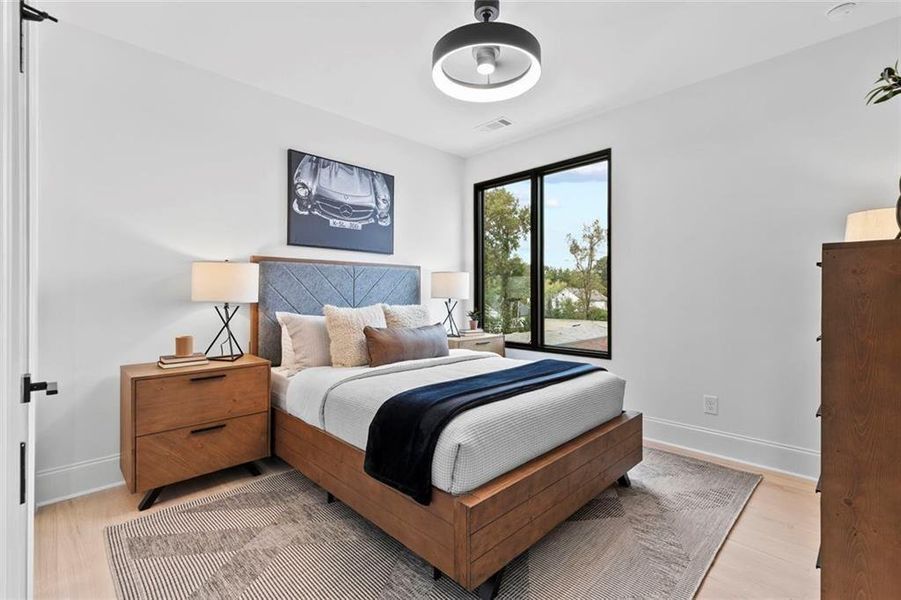 Furnished interior view inside a new home in , Chamblee (Image 30).