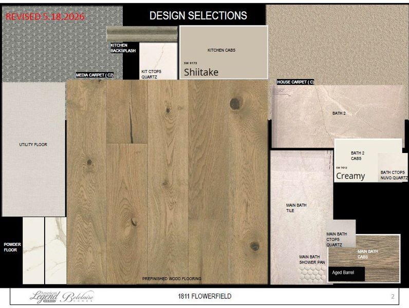 Representative photo of design selections for 1811 Flowerfield Representative photo of design selections for 1811 Flowerfield