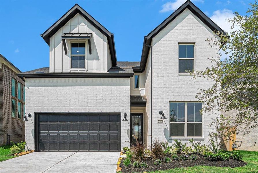 MOVE IN READY!! Westin Homes NEW Construction (Park Avenue II, Elevation DP) Two story. 5 bedrooms. 4 baths.