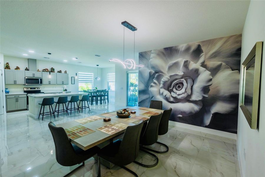 Furnished interior view inside a new home in , Port St. Lucie (Image 17).