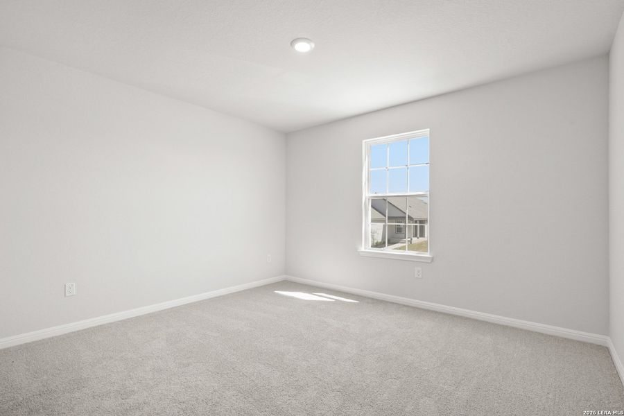 Spacious, unfurnished interior of a new home in Applewhite Meadows, San Antonio (Image 26). Spacious, unfurnished interior of a new home in Applewhite Meadows, San Antonio (Image 26).