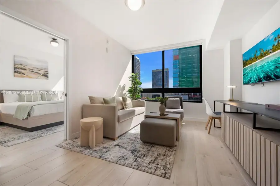 Furnished interior view inside a new home in , Miami (Image 10). Furnished interior view inside a new home in , Miami (Image 10).