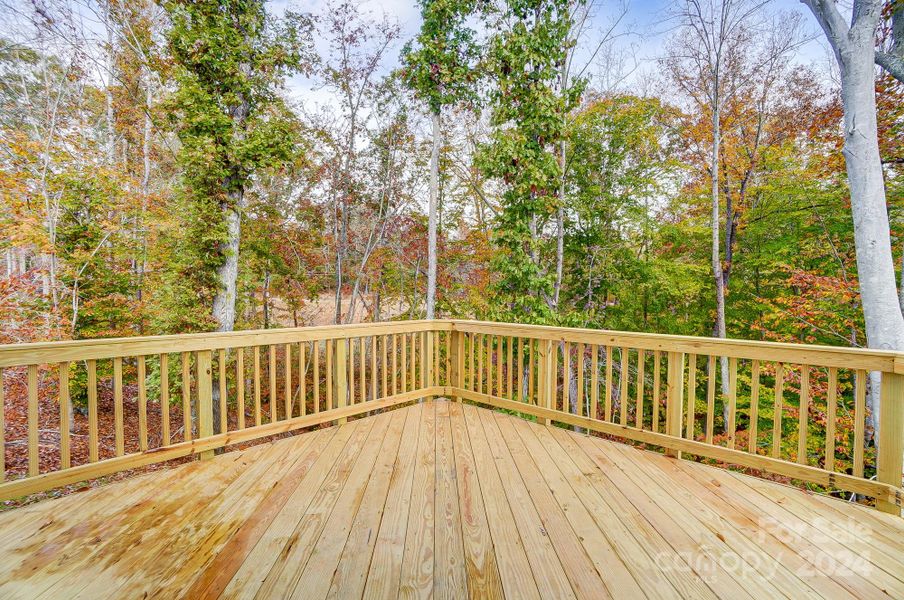 Deck off of Breakfast area