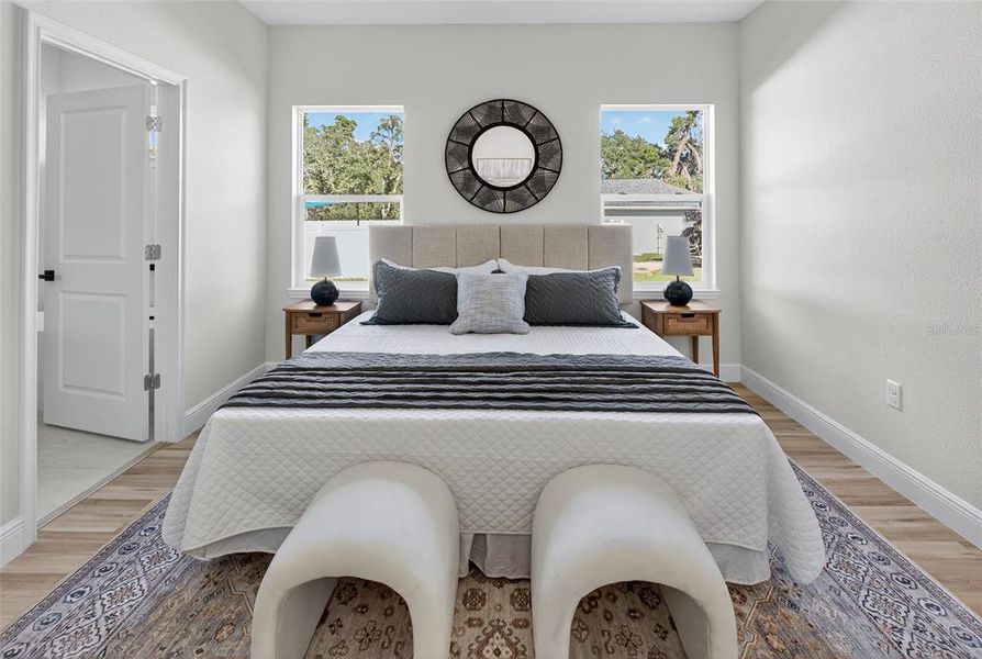 Furnished interior view inside a new home in , Ocala (Image 17).