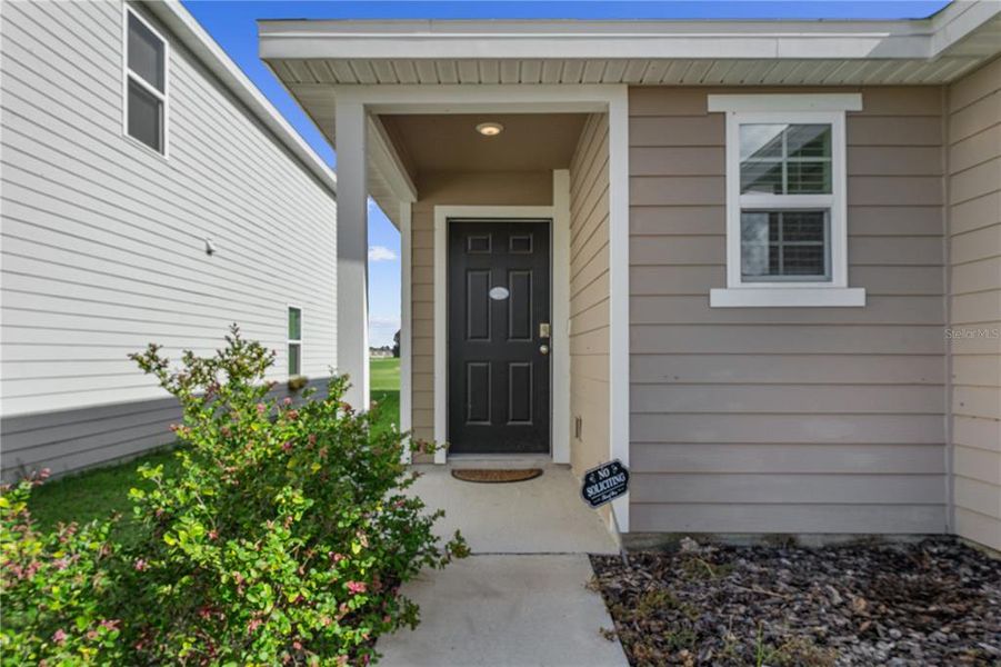 Exterior details and patio area of a home in Avalon Woods, Newberry (Image 31).