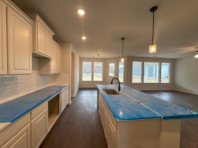 In-progress construction of a new home in Terra Escalante, Blue Ridge, TX (Image 15).